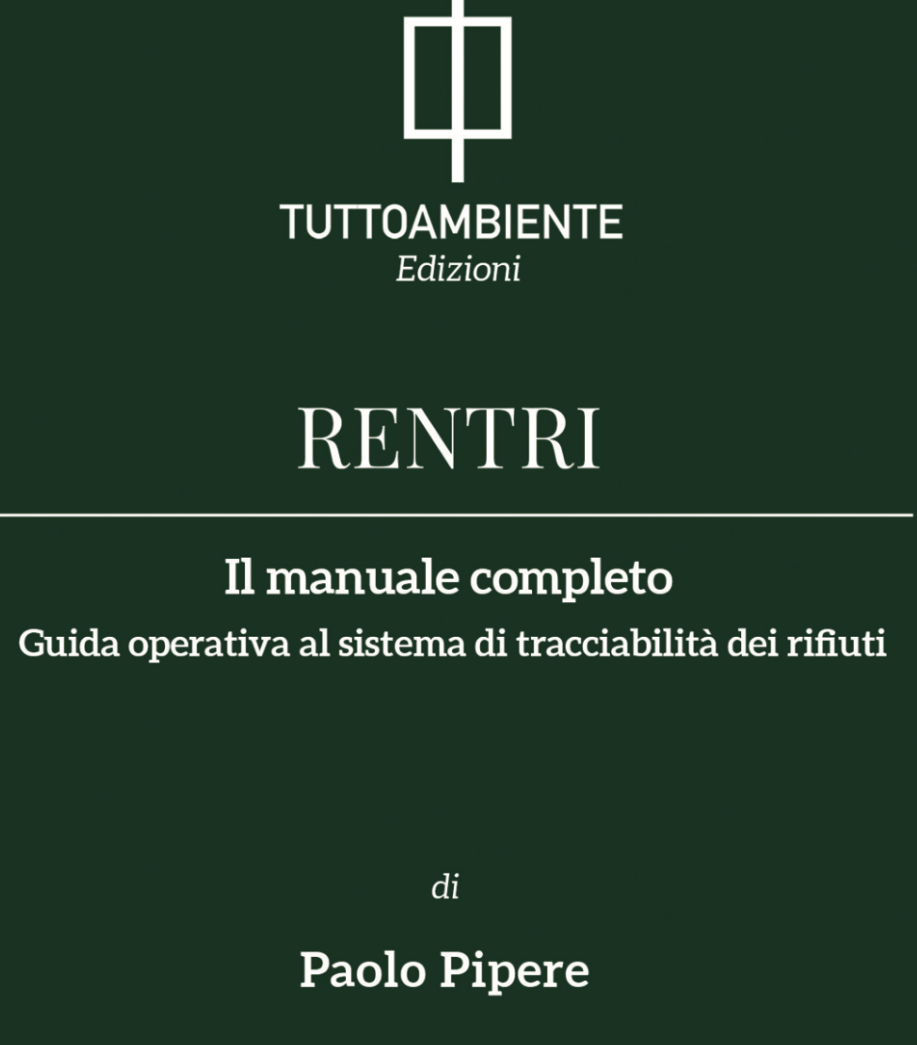 Copertina libro RENTRI - Il manuale completo